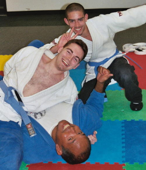 Silly Moment on the Mat
