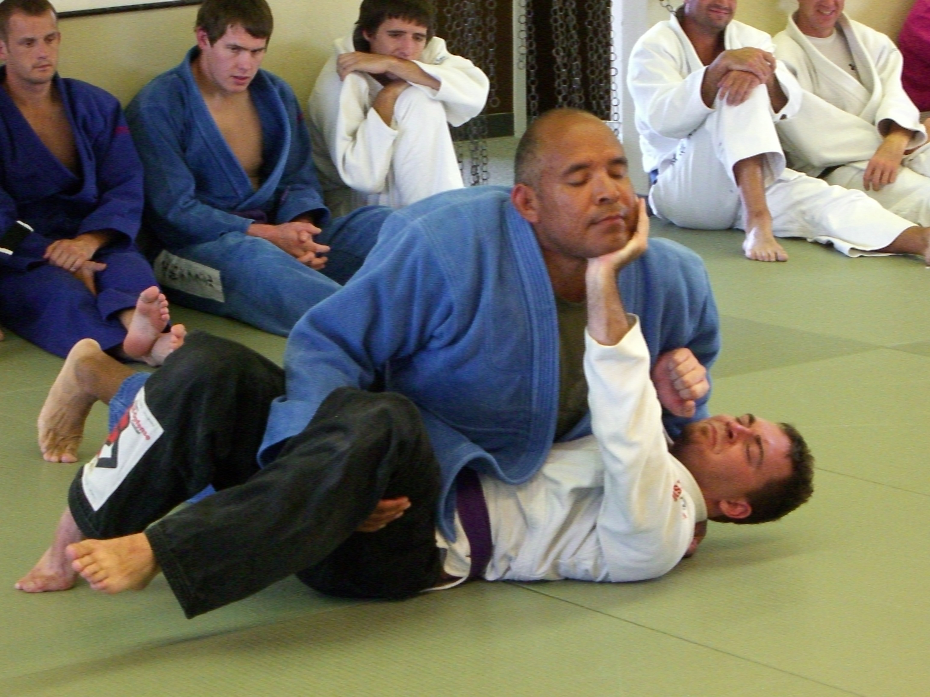 Chris tests for Brown Belt in BJJ