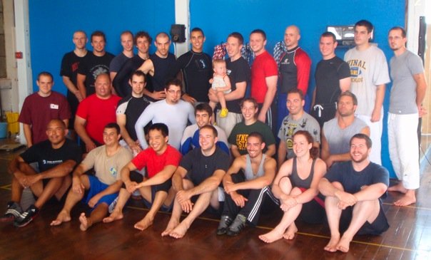 2009 BJJ gi and nogi seminar with Roy Harris in Middletown CT