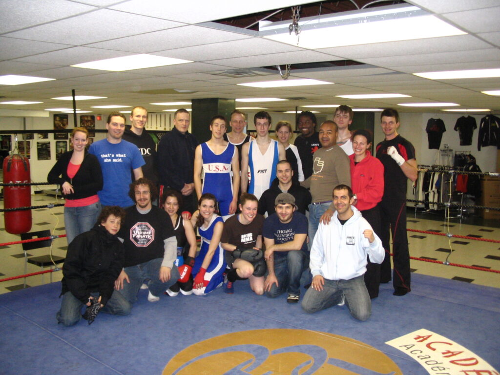 2009 Back to Montreal for more Savate Kickboxing with Richard Sylla