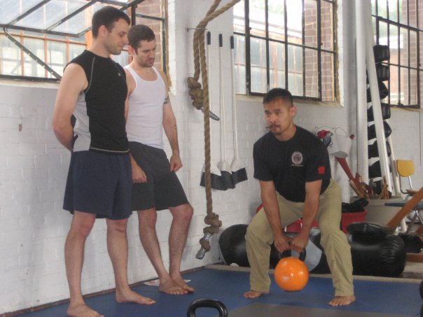 Training with Dr. Mark Cheng — Functional movement and kettlebells