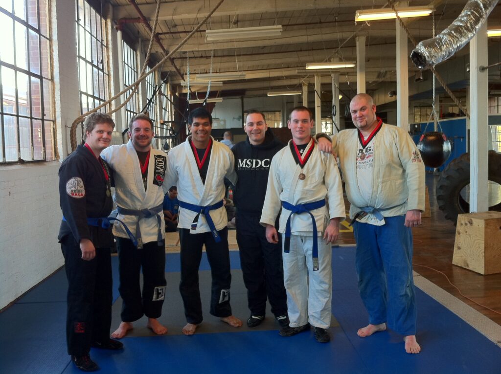 2010 Blue Belt Competitors after BJJ Competition