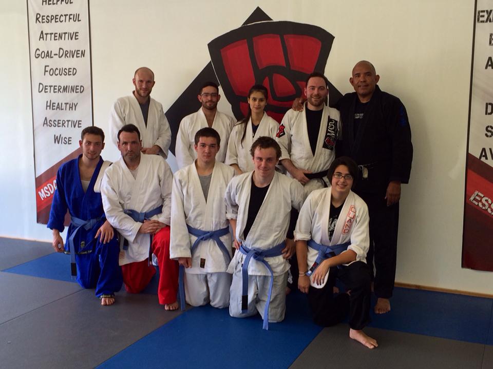 2014 Roy Harris oversees new BJJ Blue Belt promotions in Meriden CT
